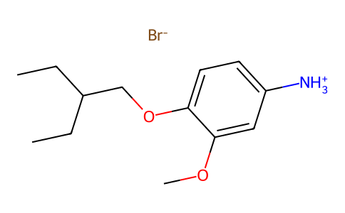 m-Anisidine, 4-(2-ethylbutoxy)-, hydrobromide 15382-66-8